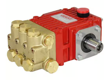 Giant Pumps Triplex Plunger Pump, 5.8 GPM, 1750 PSI, Right Shaft, Short Backend Part Number P318RX