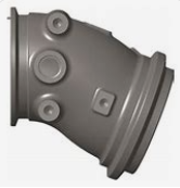 CONNECTION,EXHAUST OUTLET