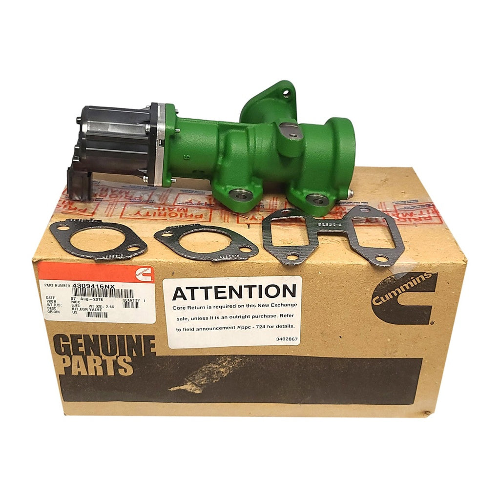 OEM CUMMINS KIT,EXH RCN VALVE 4309416NX, 5473296RX $1114.99 + CORE CHARGE $85