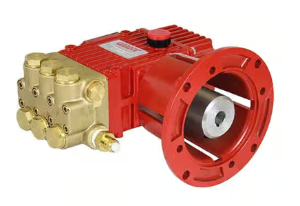 Giant Pump Triplex Plunger Pump, 4.7 GPM, 2500 PSI, Right Shaft, NEMA 56C Flange, Aluminum Coupler, Unloader, Thermal Part Number P220RE1BUT