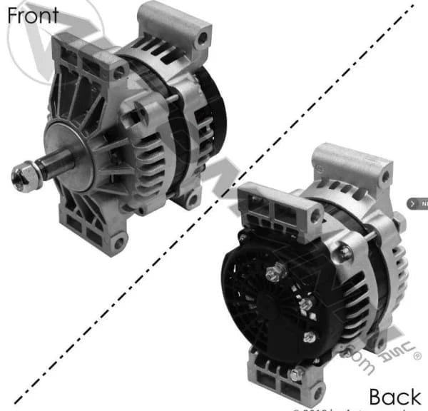 Alternator 24SI Type 160 AMP Pad Mount