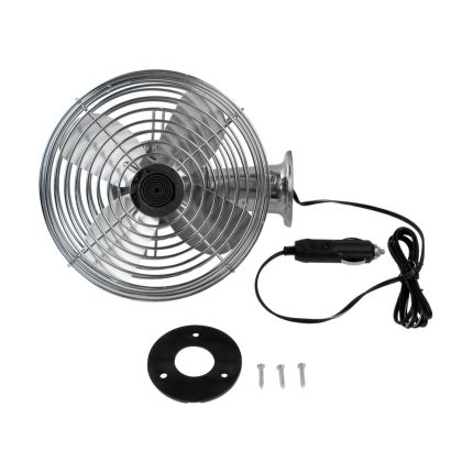 6" CHROME DASH FAN