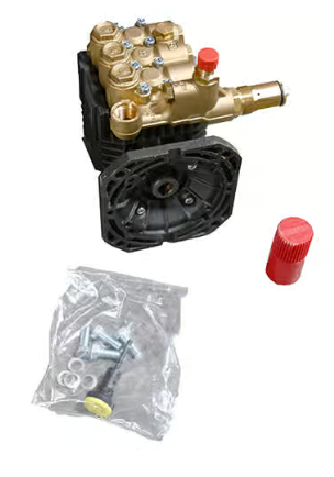 General Pump Brass Triplex Plunger Pump With Unloader - 2.11 GPM, 1500 PSI, 1750 RPM Part Number T9051EBFU