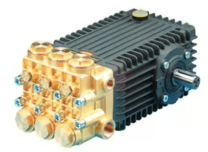 General Pump Stainless Steel High Flow Triplex Pump, 8.5 GPM, 3000 PSI, Right Shaft Part Number TSF2021SS
