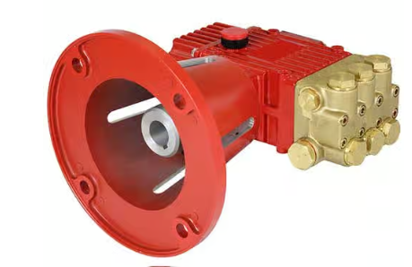 Giant Pumps Triplex Plunger Pump, 4.2 GPM, 2500 PSI, Left Shaft, 184 TC Flange And Aluminum Coupler Part Number P219LE2F