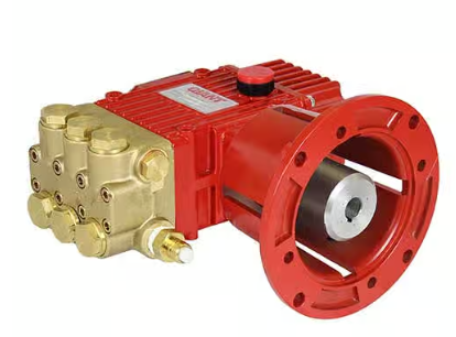 Giant Pumps Triplex Plunger Pump - 2.3 GPM, 2000 PSI, 1750 RPM, Right Shaft, 5/8 Inch Electric Motor Flange, Unloader, Thermal Relief Valve Part Number P221RE1BUT