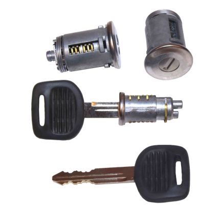 DOOR LOCK CYLINDER W/KEY SET