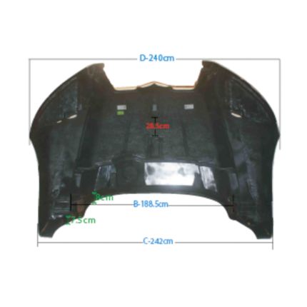 HOOD, 52"