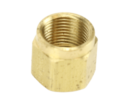 BR NUT FOR COMP FTNG 1/8 Q25