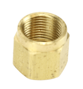 BR NUT FOR COMP FTNG 3/8 Q25