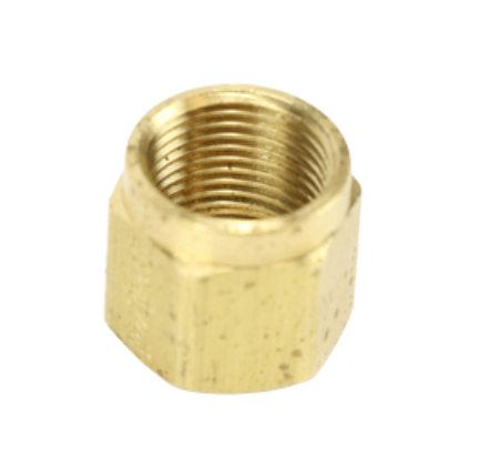 BR NUT FOR CP TUB 1/4 QTY.25