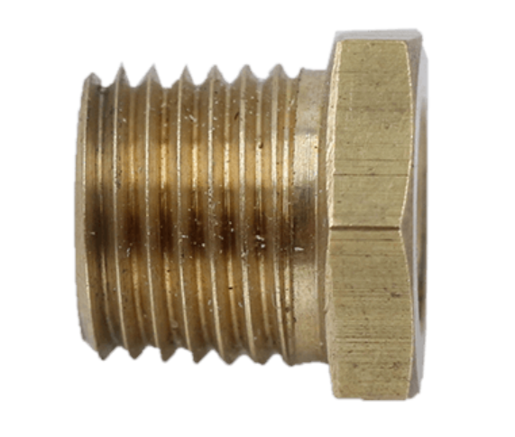 BR HX PIPE RED BUSH 3/8 X 1/4