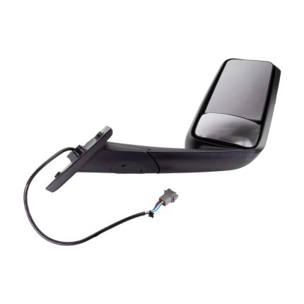 DOOR MIRROR, BLK, RH