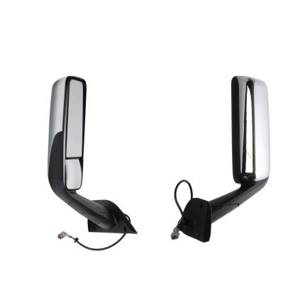 DOOR MIRROR, CHROME, LH
