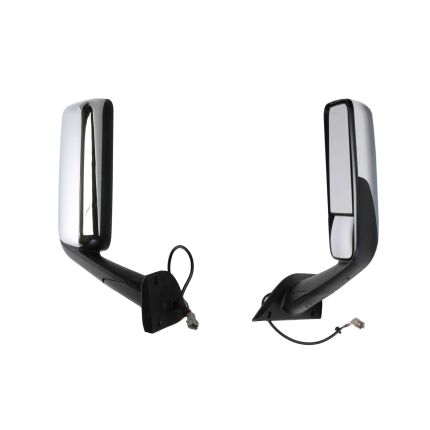 DOOR MIRROR, CHROME, RH