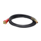 BLACK HOSE W/EMER.RED GRIP 12'