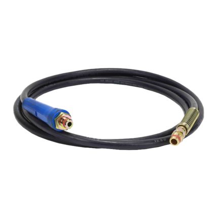 BLACK HOSE W/SVC.BLUE GRIP 12'