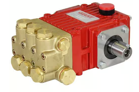 Giant Pumps Triplex Plunger Pump - 3.5 GPM, 3045 PSI, 1750 RPM, Right Shaft, Short Backend Part Number P317RX