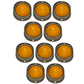 AMBER LENS QUANTITY PACK 10 EA