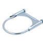 4" CLAMP-ZINC PLATED