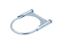 4" CLAMP-ZINC PLATED