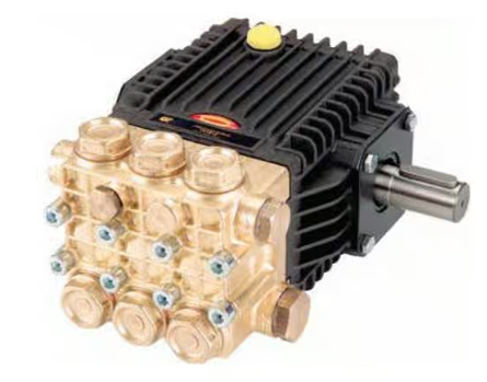 General Pump Series 63 Triplex Plunger Pump, 4.1 GPM, 2500 PSI, 2500 RPM, Left Shaft Part Number TX1813S17L