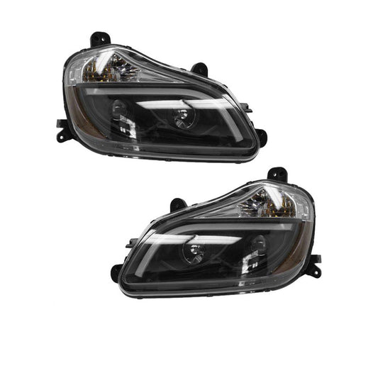 Headlamp Assembly Black LH-RH Kenworth 564.59090SB