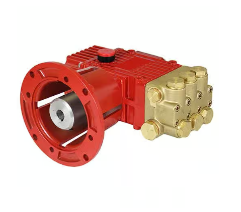 Giant Pump Triplex Plunger Pump, 4.7 GPM, 2500 PSI, Right Shaft, NEMA 56C Flange, Aluminum Coupler Part Number P220RE1B