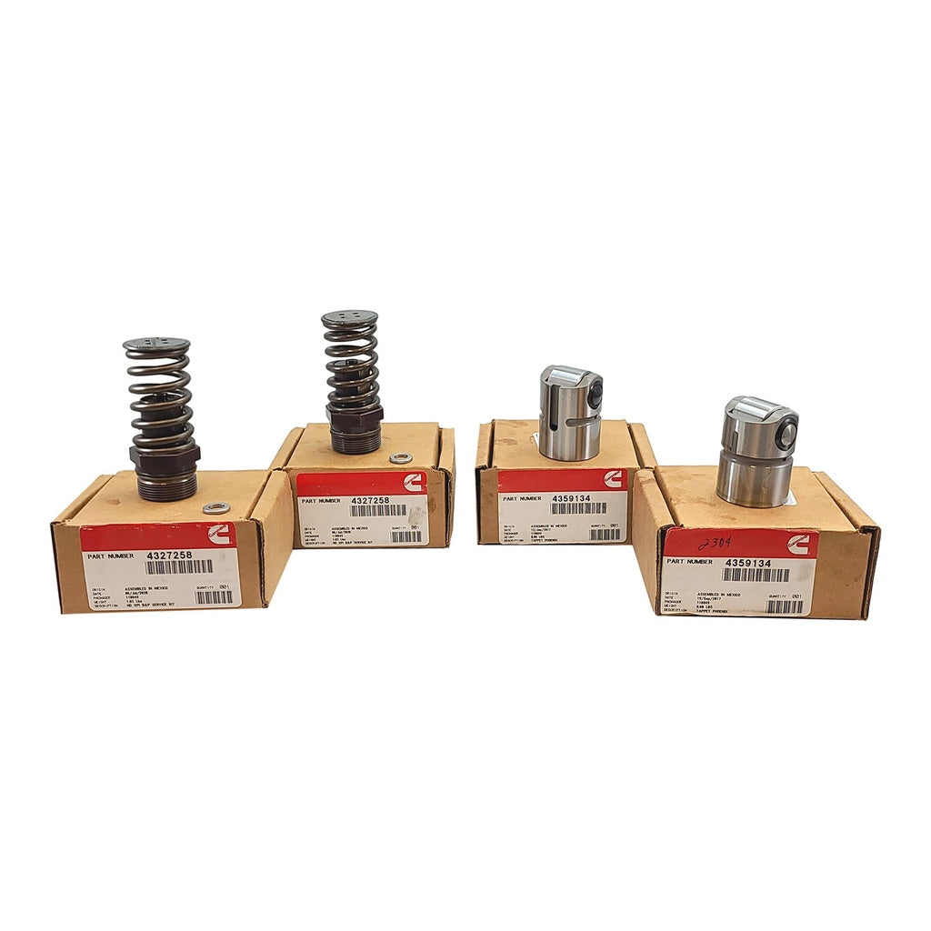 4307336 OEM CUMMINS ISX Barrel Plunger 4327258 & Tappet 4359134 Fuel Pump Kit ...
