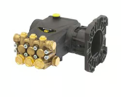 General Pump Gas Flange Triplex Plunger Pump, 4.2 GPM, 3000 PSI, 1 Inch Hollow Shaft Part Number EP1510G8