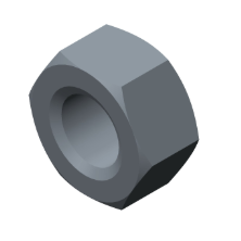 NUT,REGULAR HEXAGON JAM
