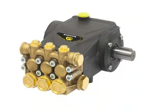 General Pump Solid Shaft Plunger Pump, 4.2 GPM, 2900 PSI, 1750 RPM, Right Shaft Part Number EP1813S17