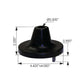 Hood Bumper Poly For Freightliner Part M17455UB A18-59704-000 A17-20868-000